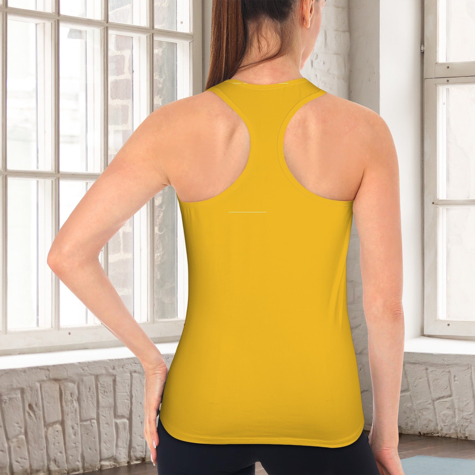 Gold WV Racerback Sports Top