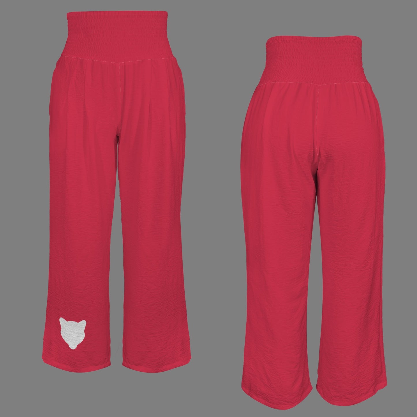 Houston Glitter Cougar Pants, Red