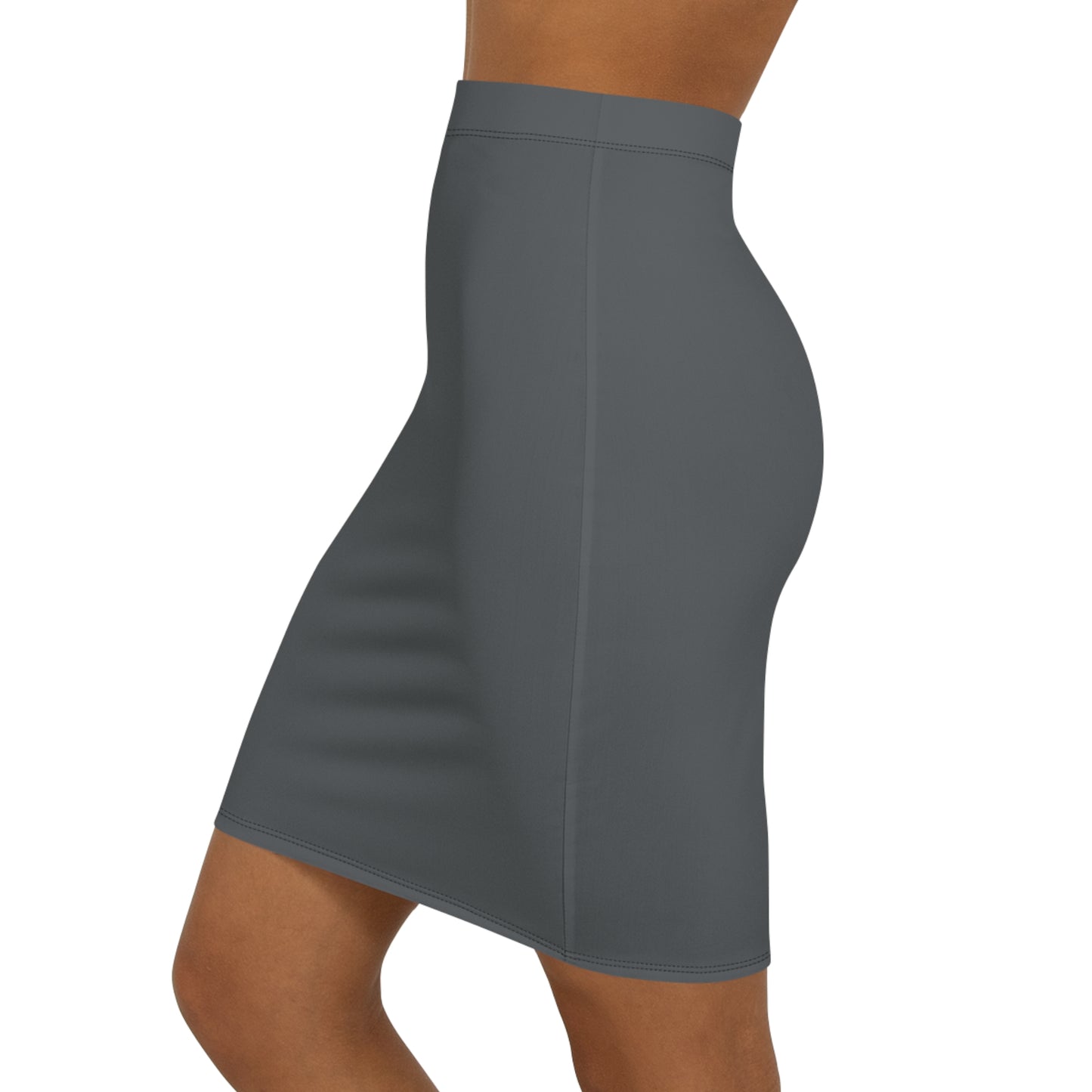 Colorado Gray Women's Mid-Waist Pencil Skirt