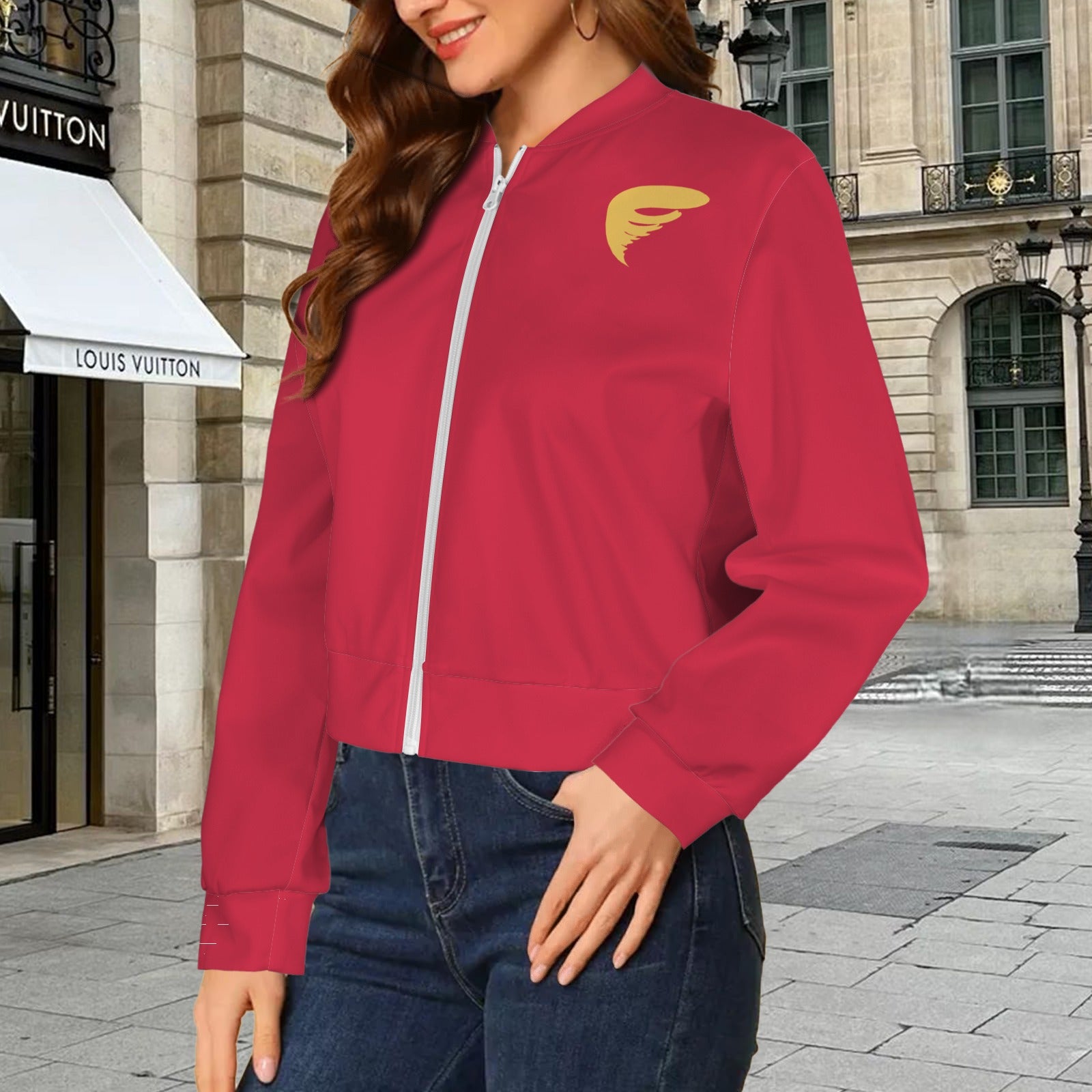 Cardinal Cyclone Bomber Jacket