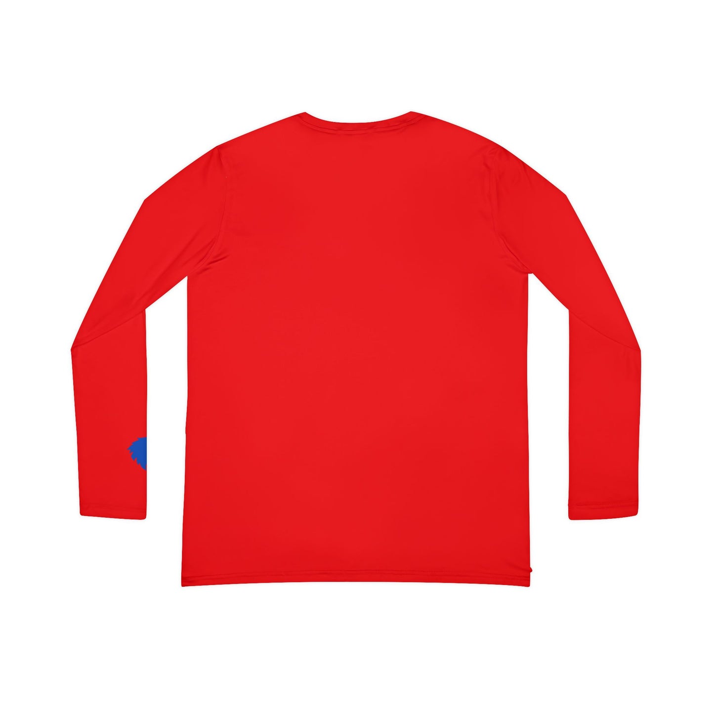 Jayhawk Women's Long Sleeve V-Neck Shirt, Crimson
