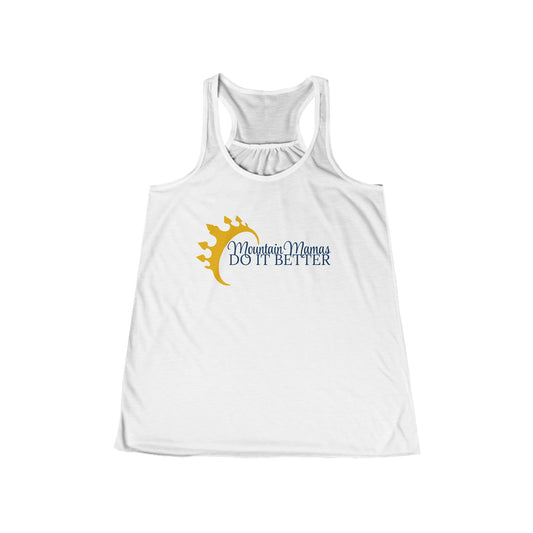 "Mountain Mamas Do It Better" Flowy Racerback Tank