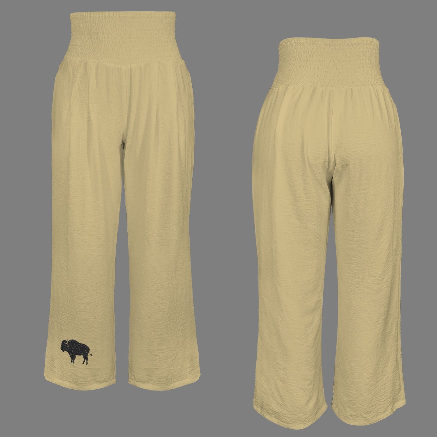 Glitter Buffalo Pants, Gold