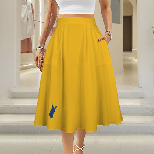 WV Maxi skirt, Gold