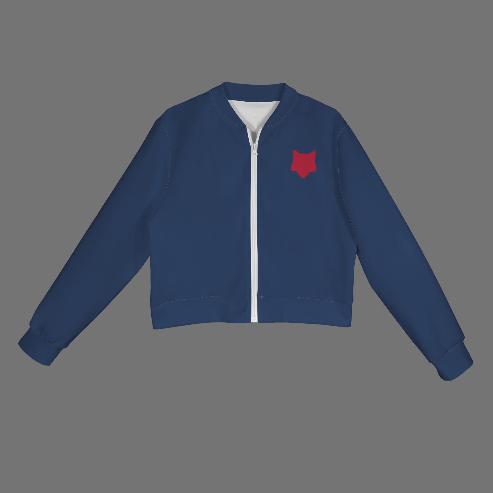 Blue Wildcat Bomber Jacket