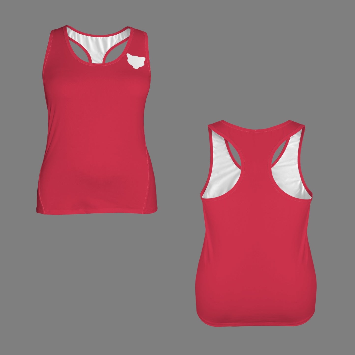 Red Cougar Racerback Sports Top