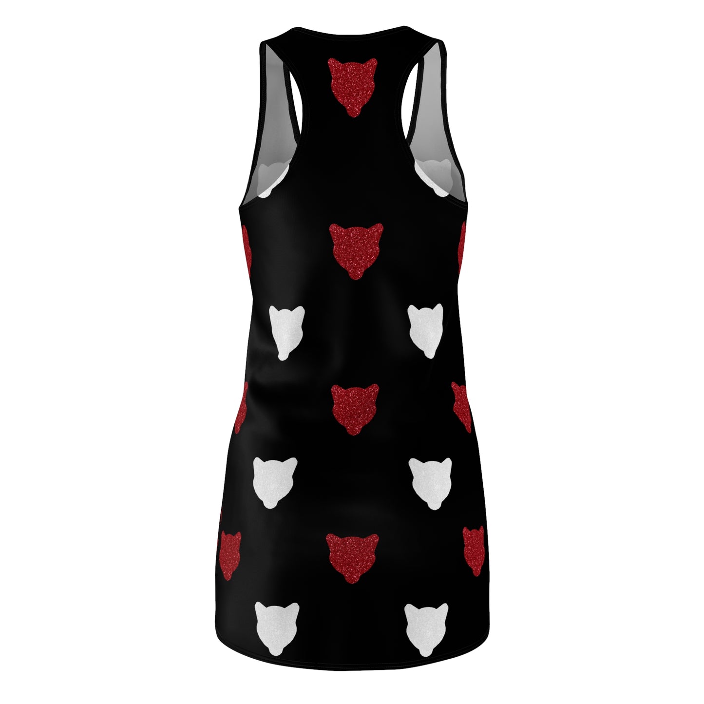 Houston Glitter Cougar Trendy Women's Racerback Dress