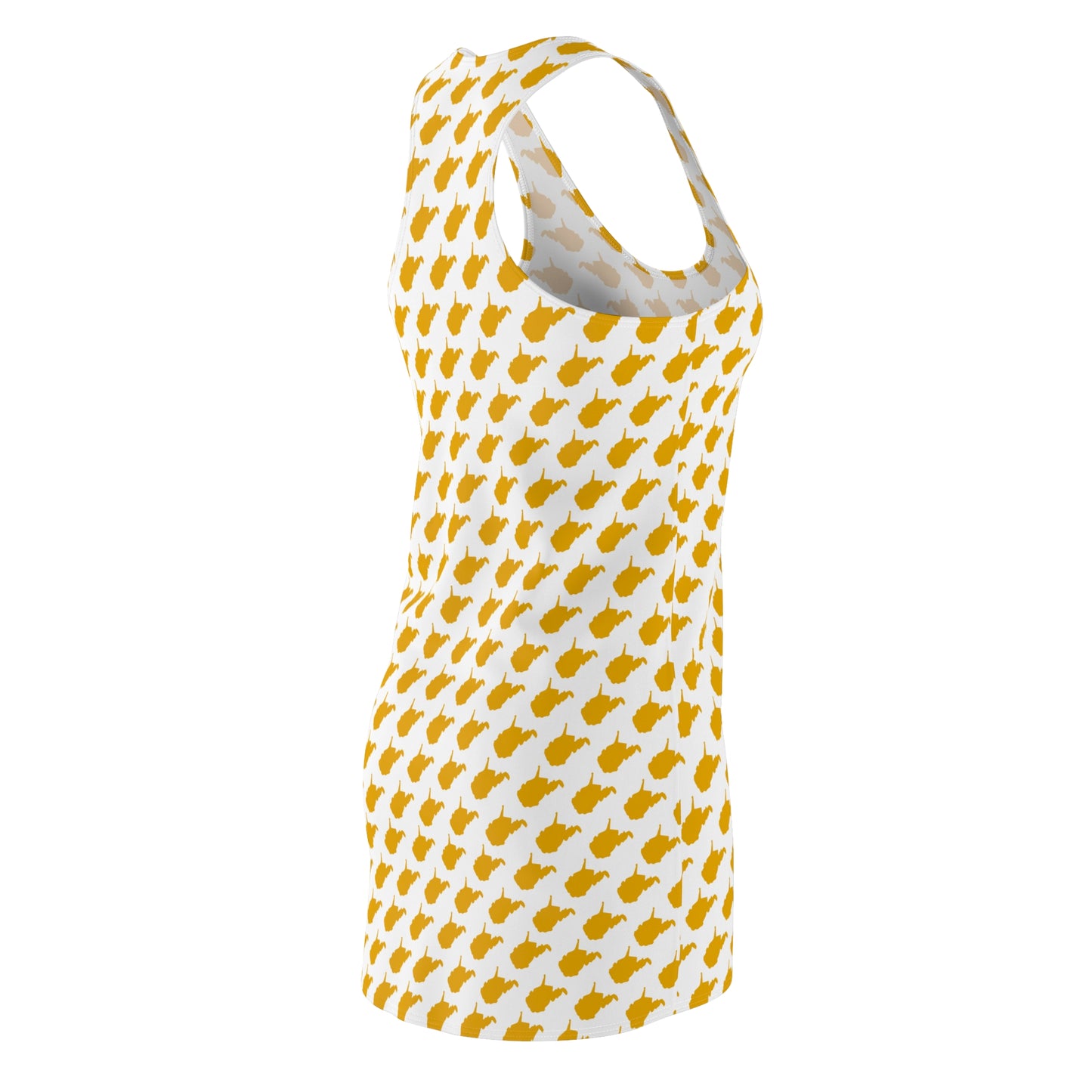 WV White Print Racerback Dress