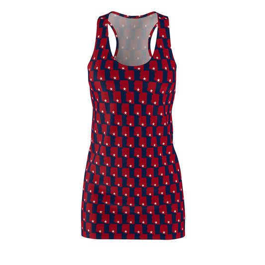 AZ Blue Print, Stylish Women's Racerback Dress