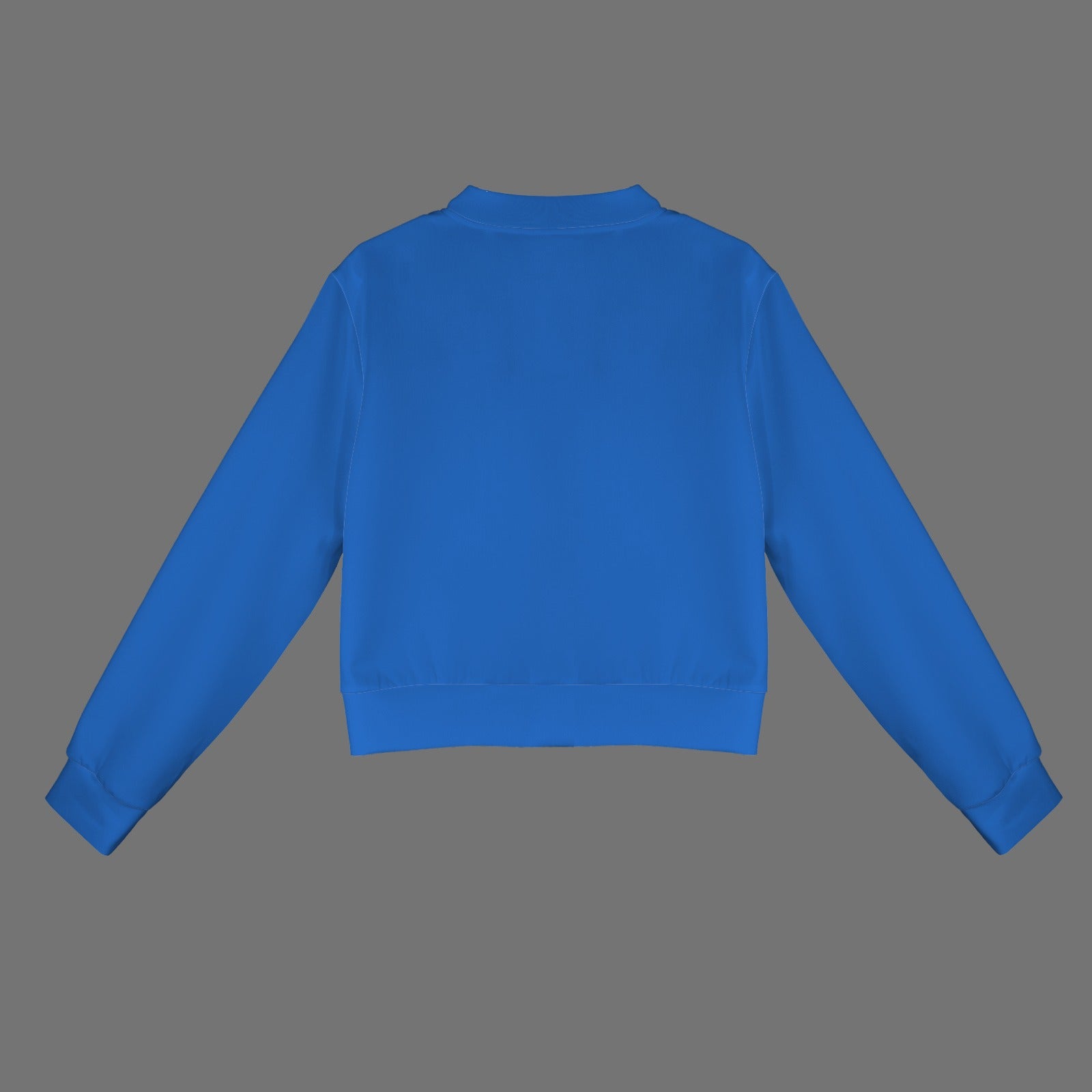 Blue Jayhawk Bomber Jacket