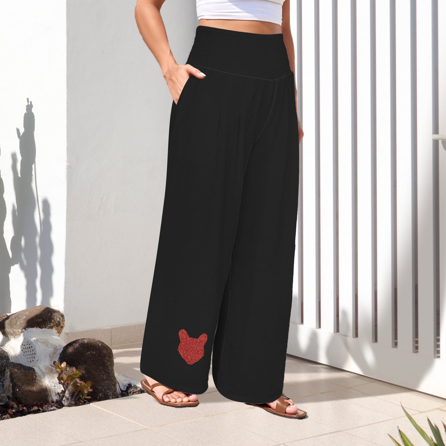 Cincinnati Glitter Bearcat Pants, Black
