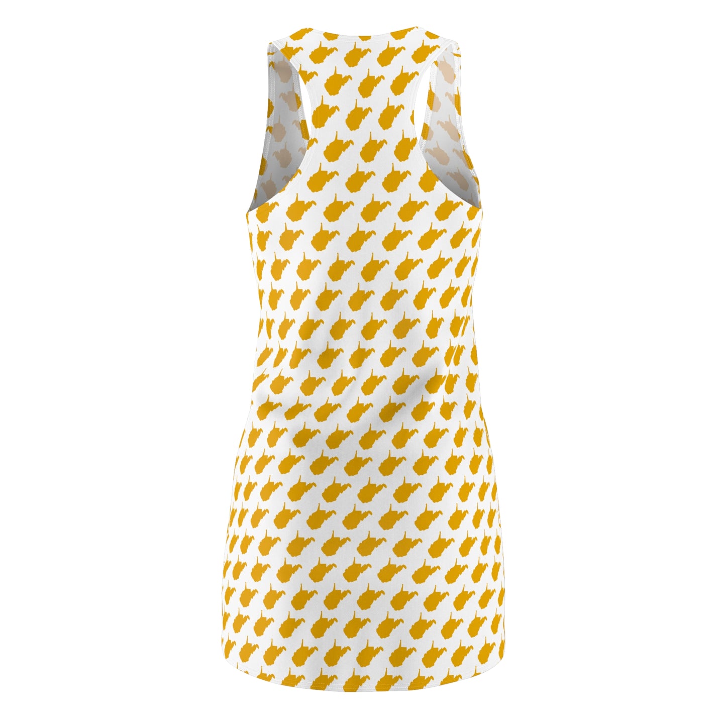 WV White Print Racerback Dress