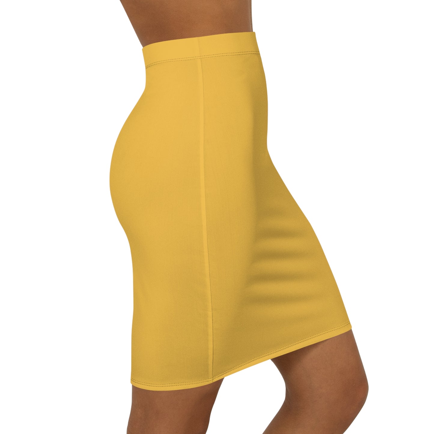 Ames Gold Women's Midi Pencil Skirt
