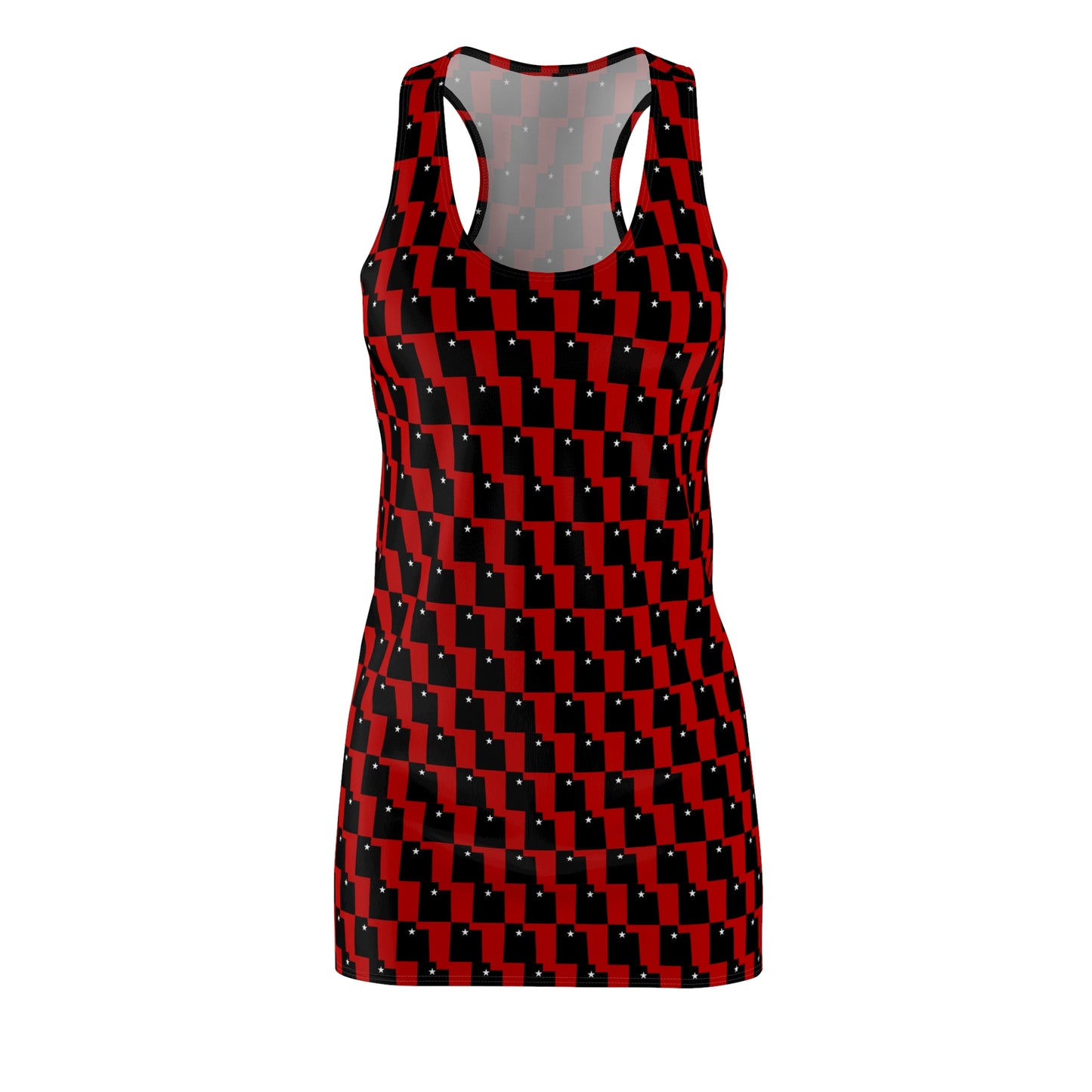 UT Red Print Racerback Dress