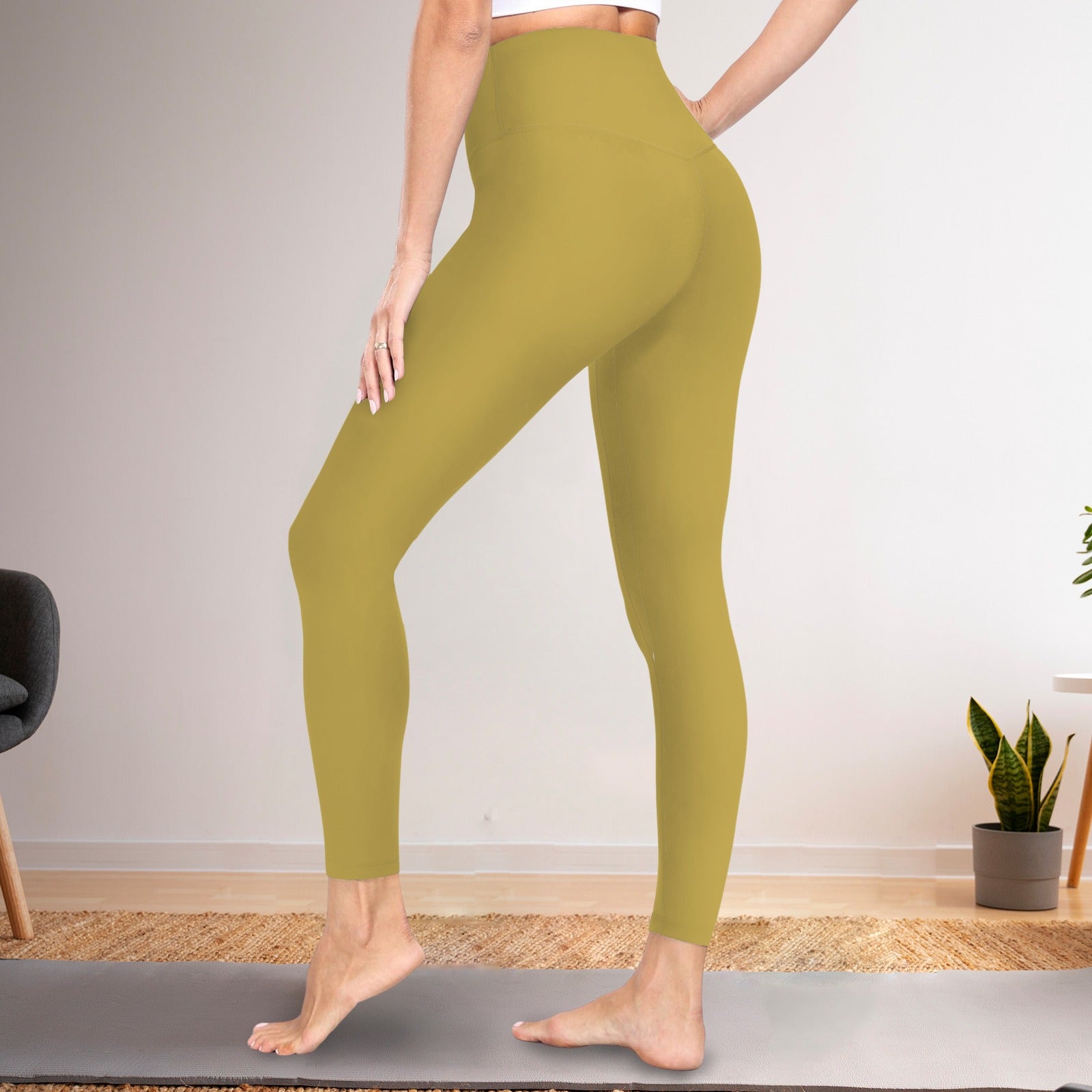 Gold Knight Active Leggings