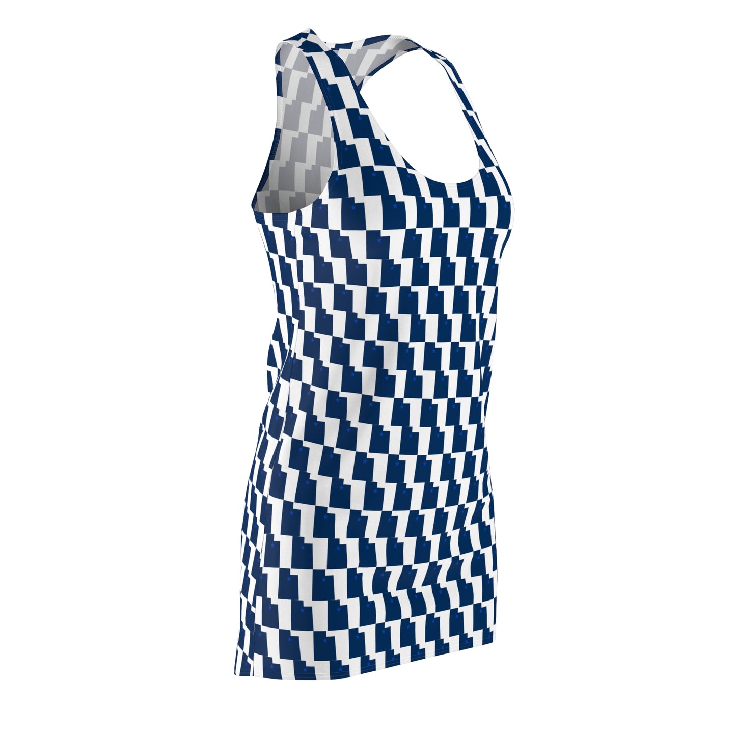 UT White Print Racerback Dress