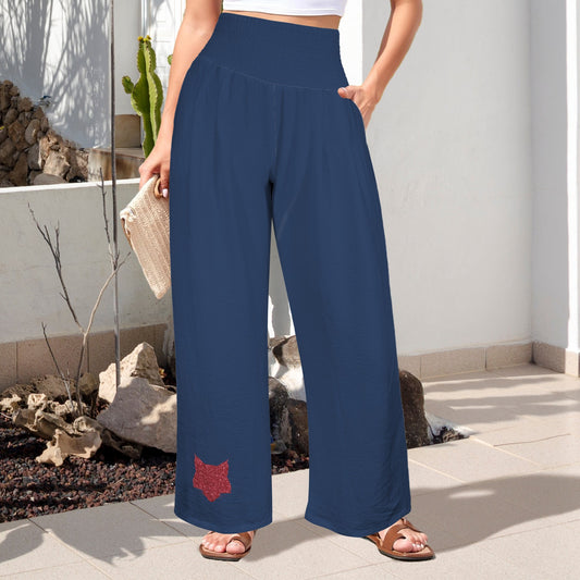 Glitter Wildcat Pants, Blue