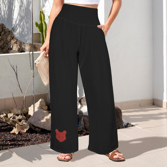 Glitter Bearcat Pants, Black
