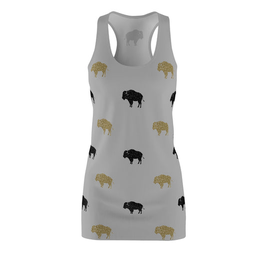 Glitter Buffalo Racerback Dress