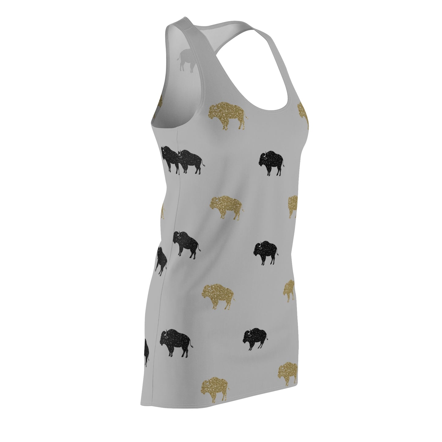 Glitter Buffalo Racerback Dress