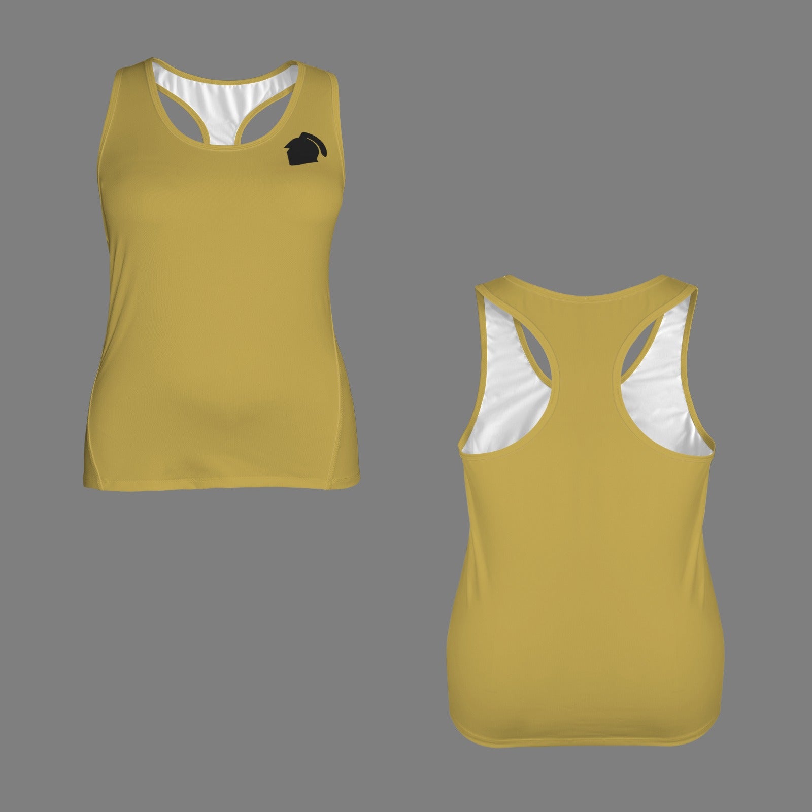 Gold Knight Racerback Sports Top
