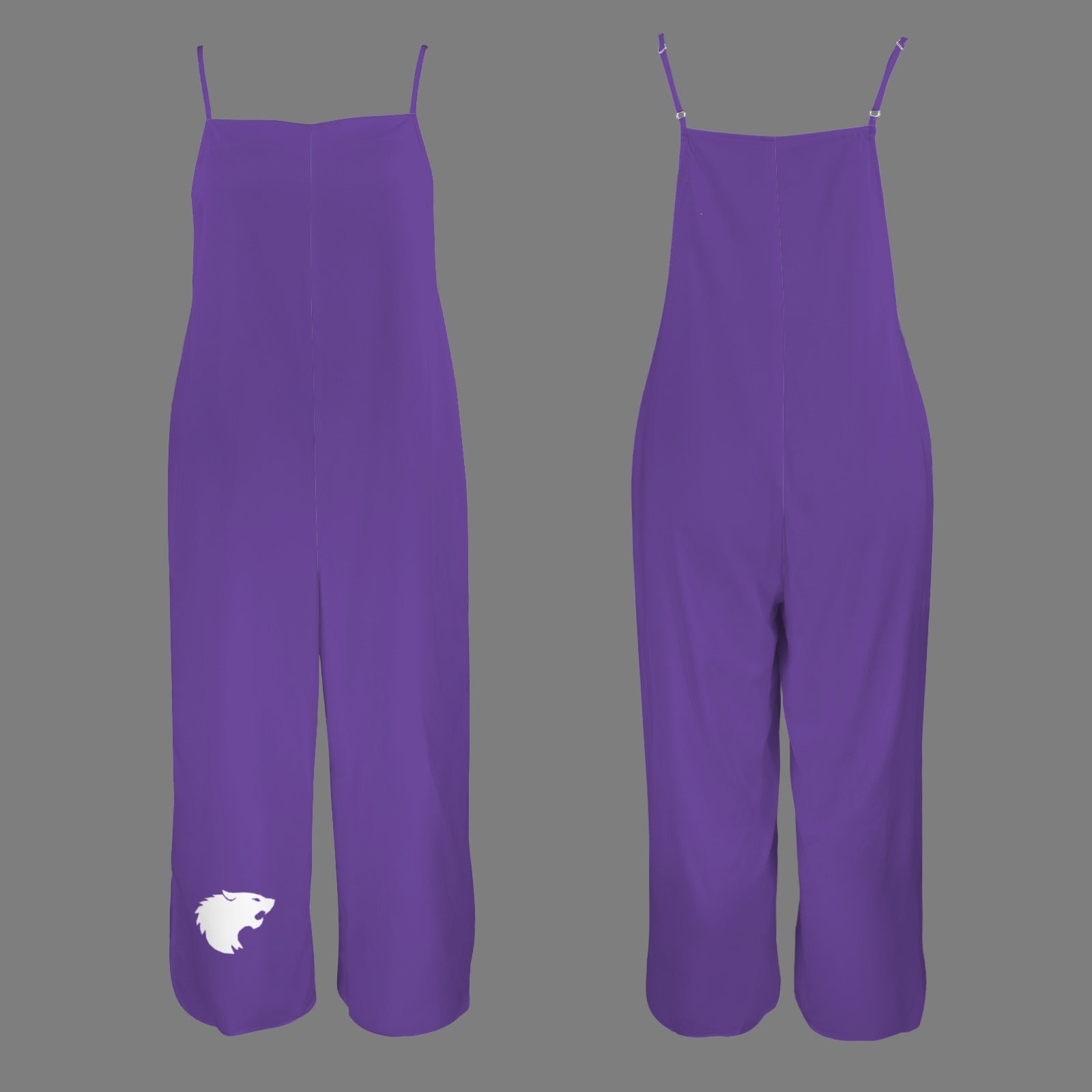 Wildcat Wide Leg Jumpsuit, Purple