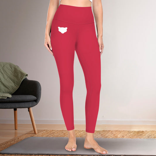 Red Cougar Active Leggings