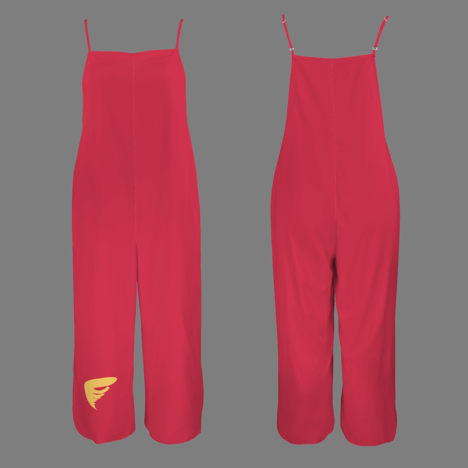 Cyclone Wide Leg Jumpsuit, Cardinal