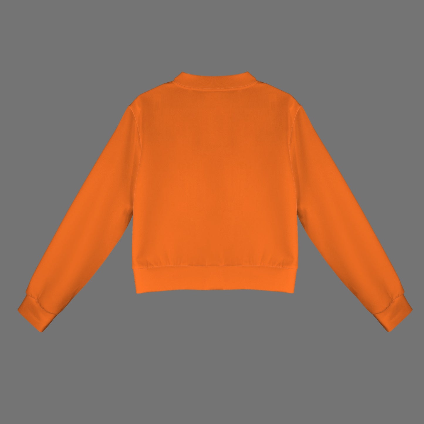 Orange Cowgirl Bomber Jacket
