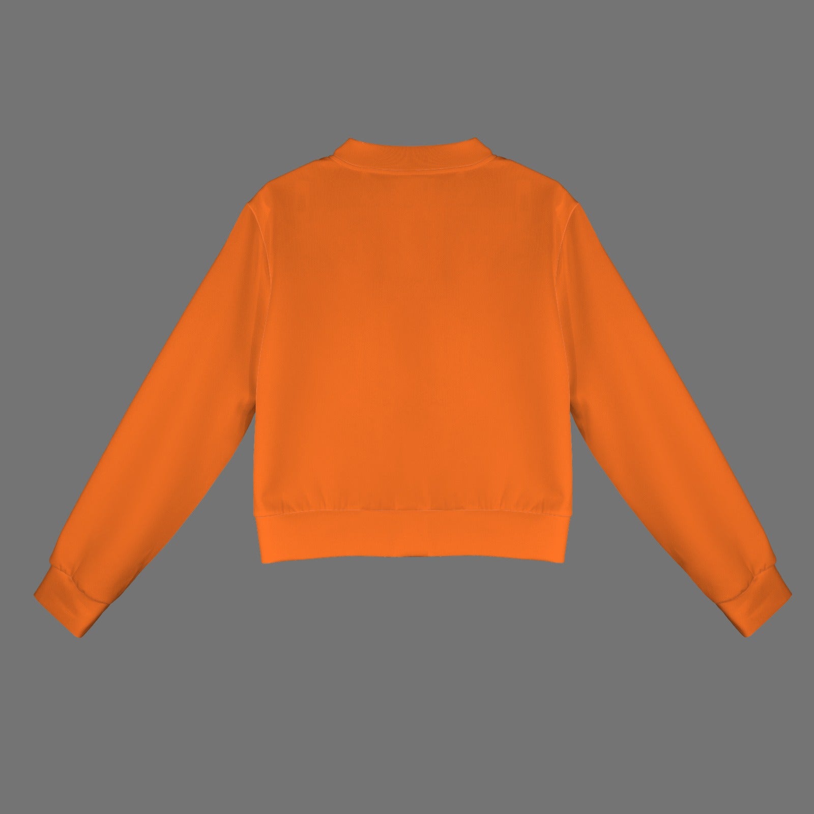 Orange Cowgirl Bomber Jacket