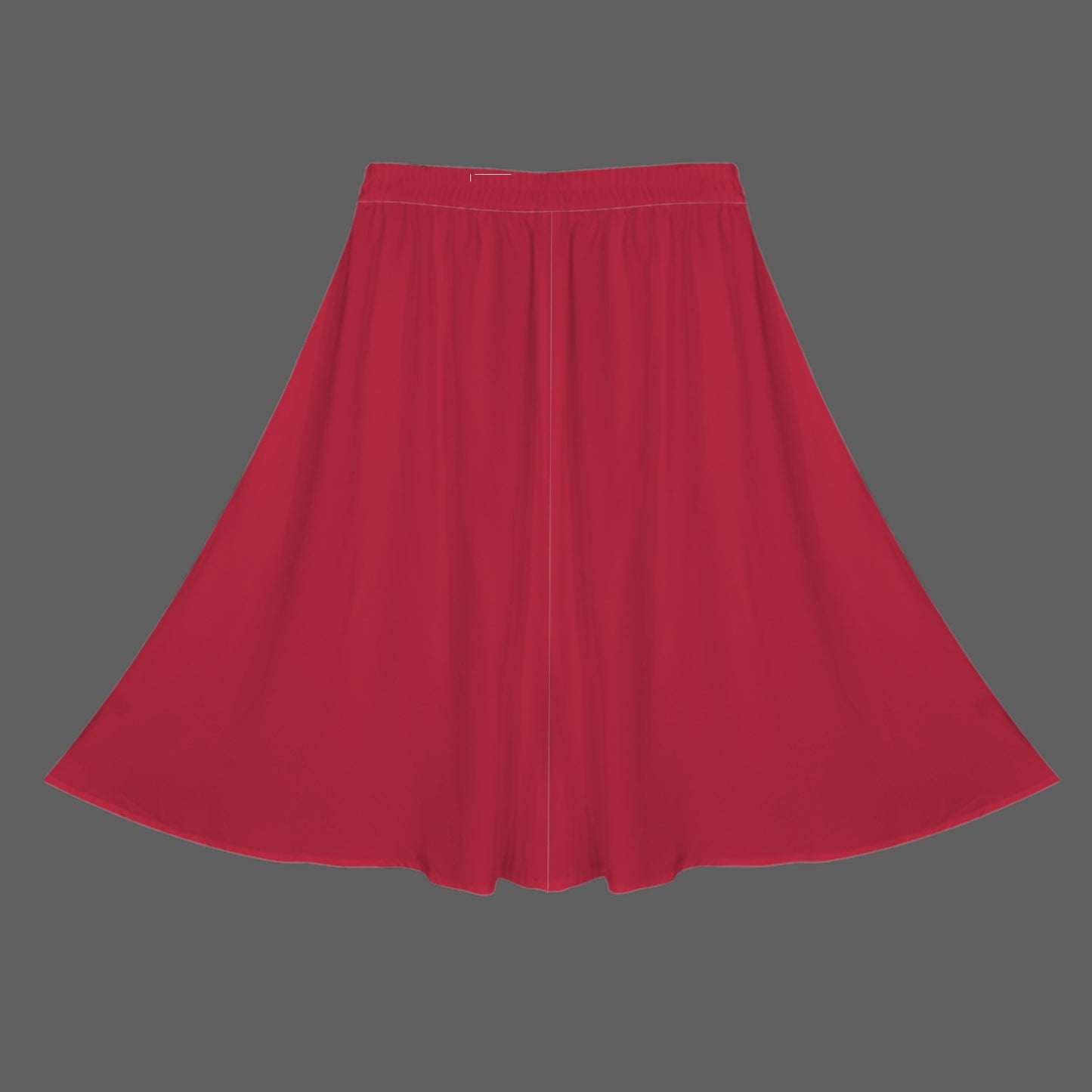 Wildcat Maxi Skirt, Red