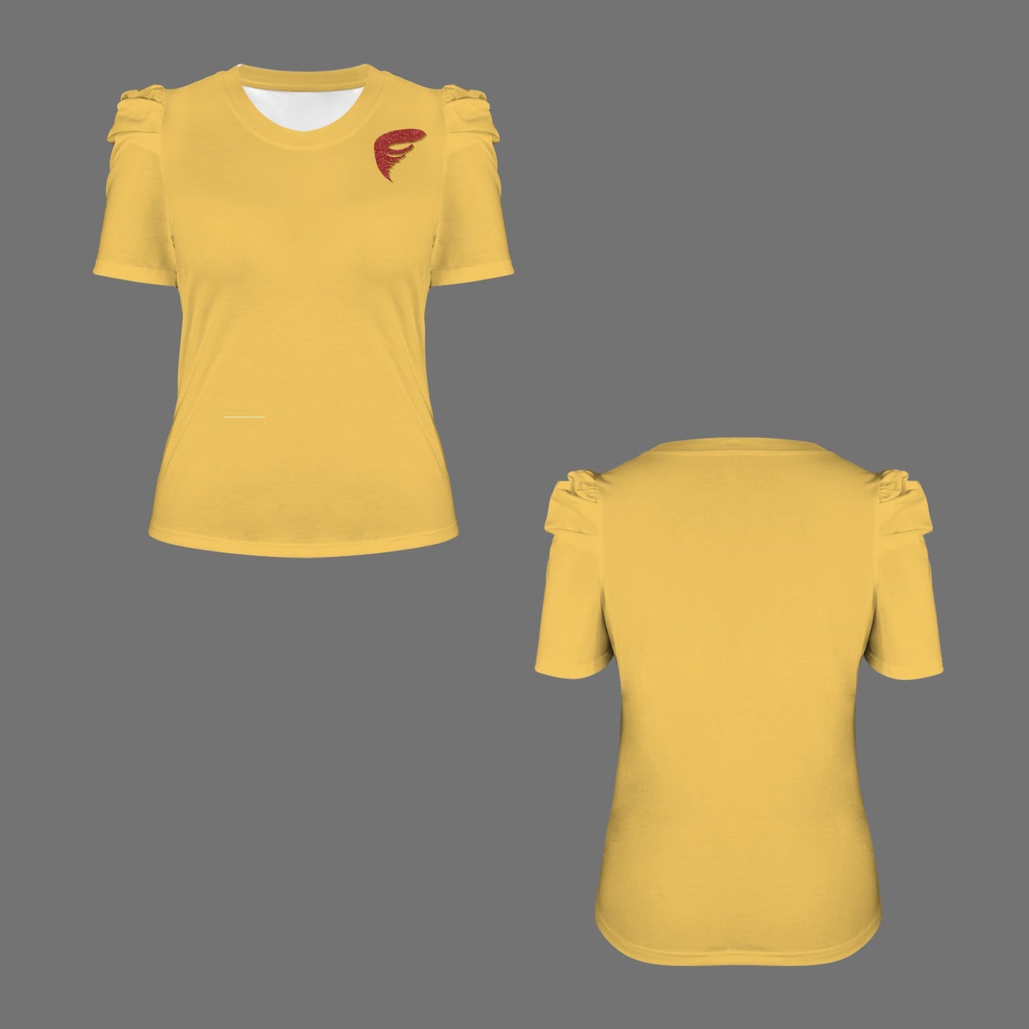 Glitter Cyclone Top, Gold