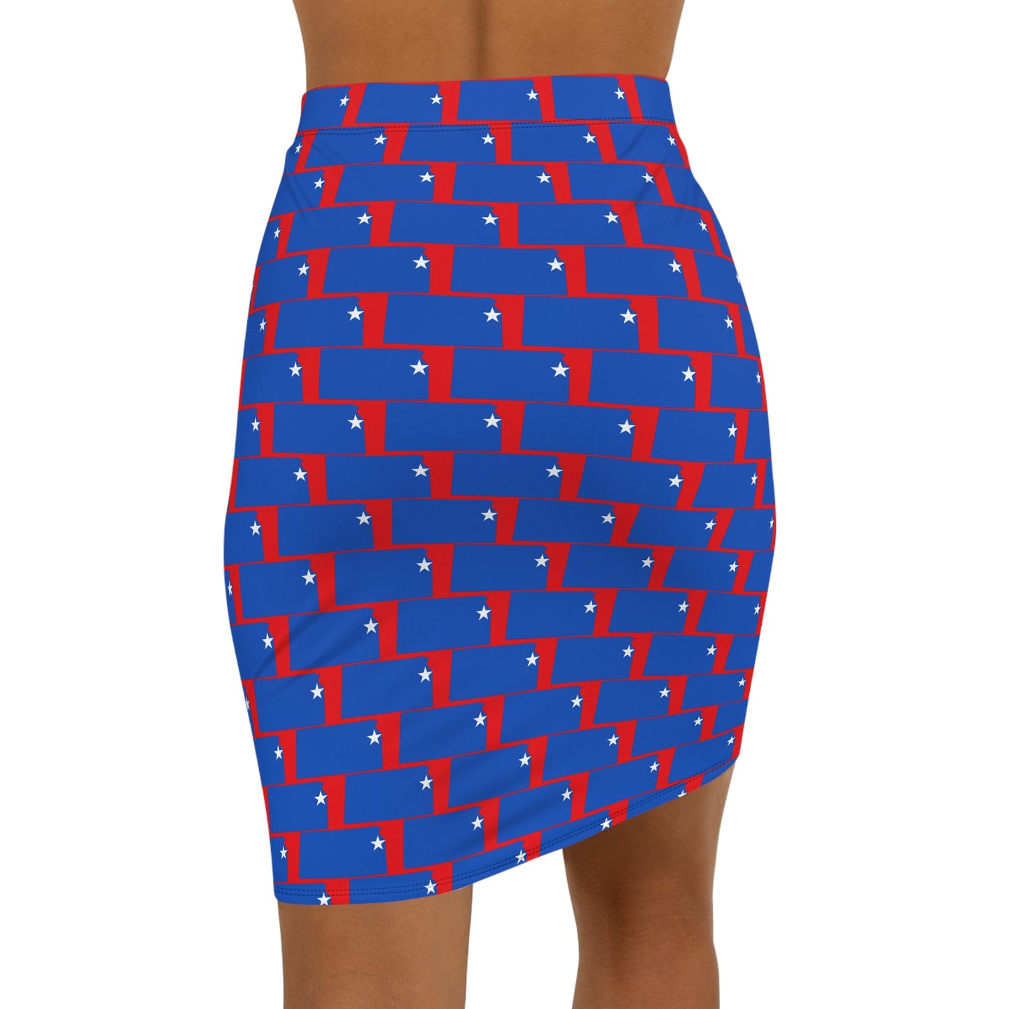 Lawrence Red Print, Women's Vibrant Pencil Skirt, Colorful Skirt, Stylish Office Wear, Trendy Skirt for Parties, Casual Outfits