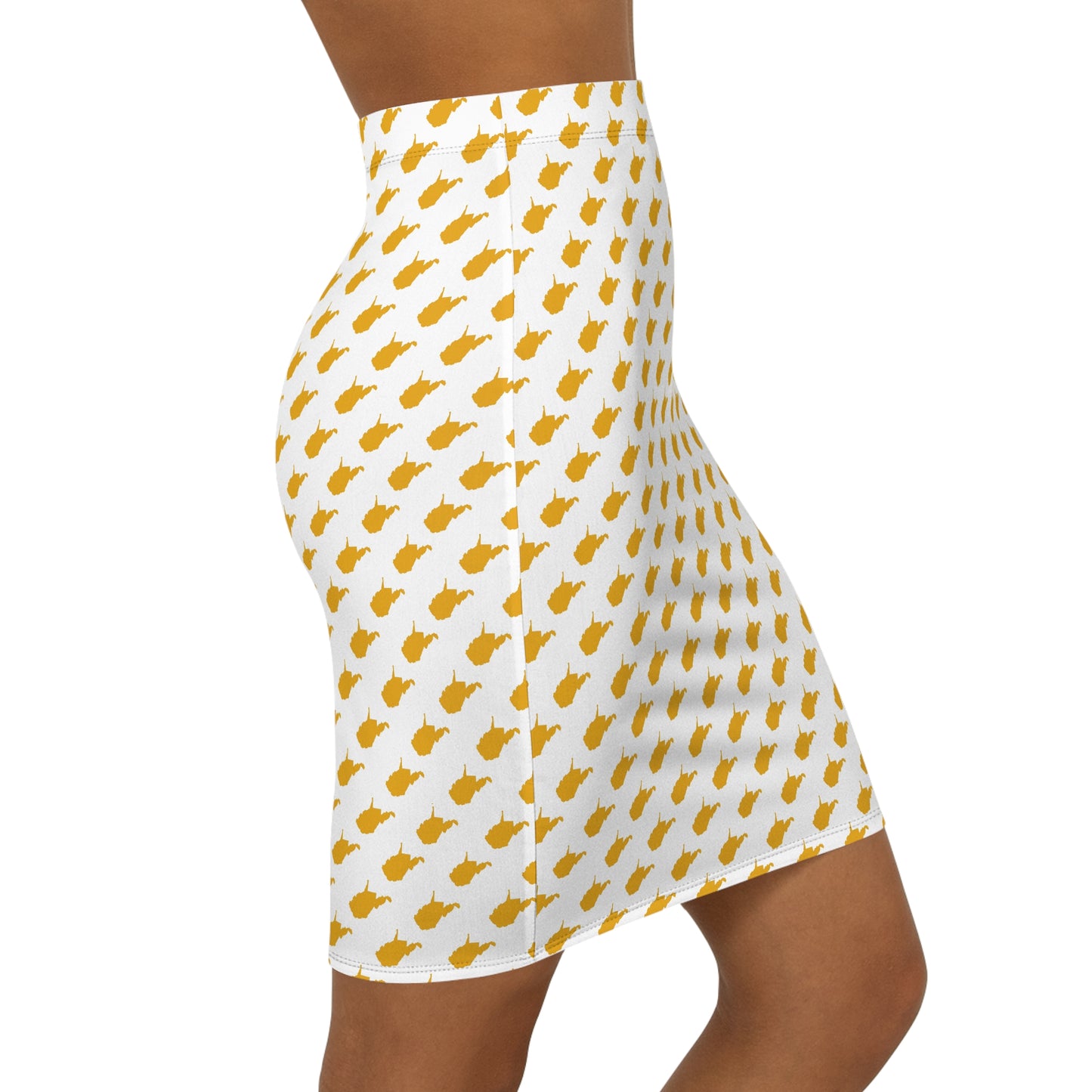 WV Print White, Stylish Women's Mid-Waist Pencil Skirt, Trendy Chic Skirt, Perfect for Casual Outings, Summer Vibes, Birthday Gift, Everyday Wear, [...]