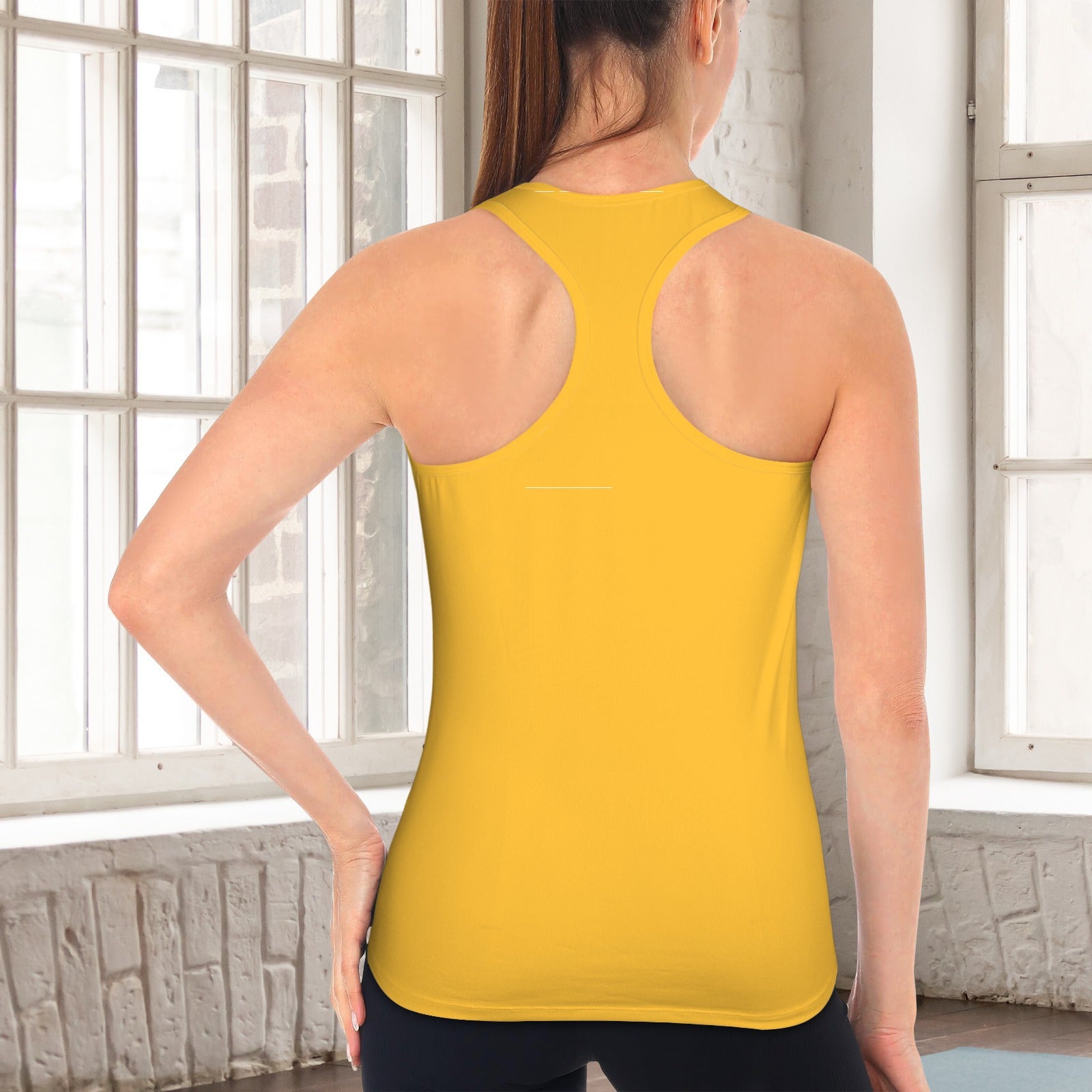 Gold Bear Racerback Sports Top