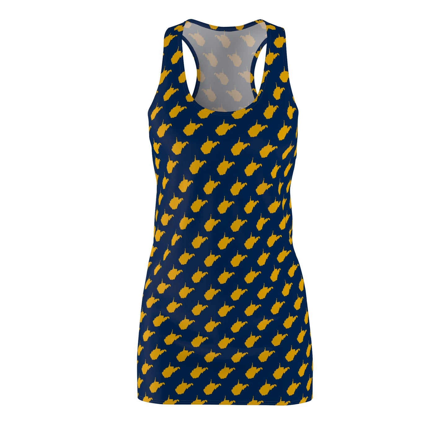 WV Blue Print Racerback Dress