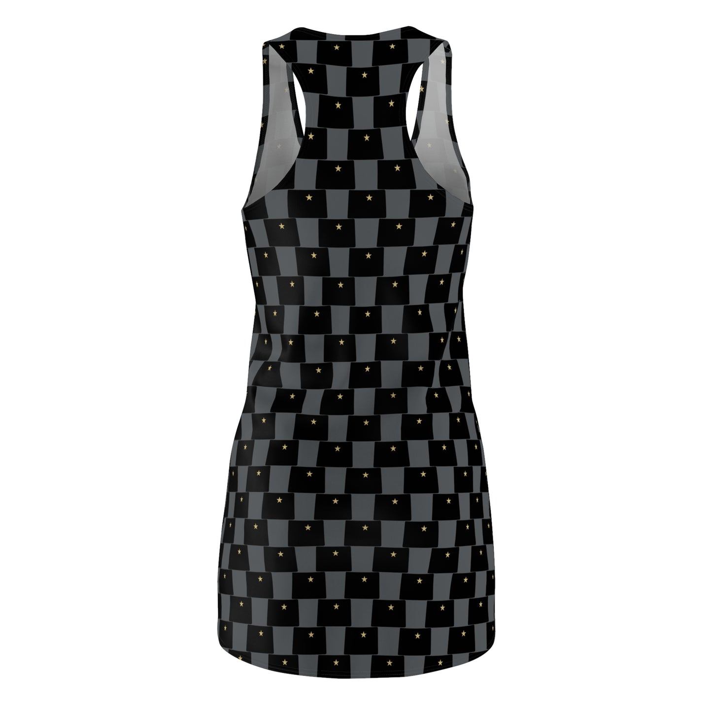 CO Gray Print Women's Racerback Dress