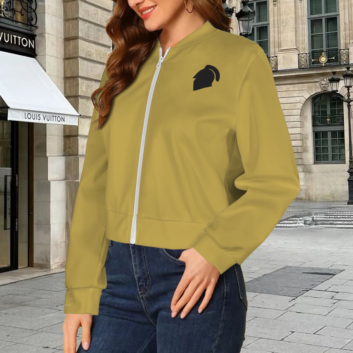 Gold Knight Bomber Jacket