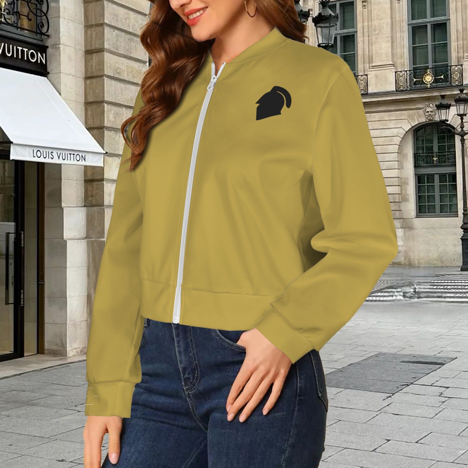 Gold Knight Bomber Jacket