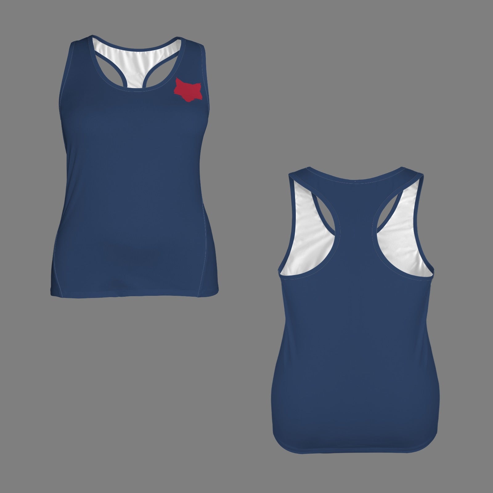 Blue Wildcat Racerback Sports Top