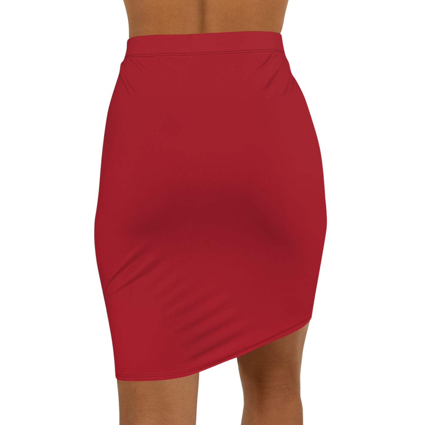 Tucson Red Midi Skirt for Women