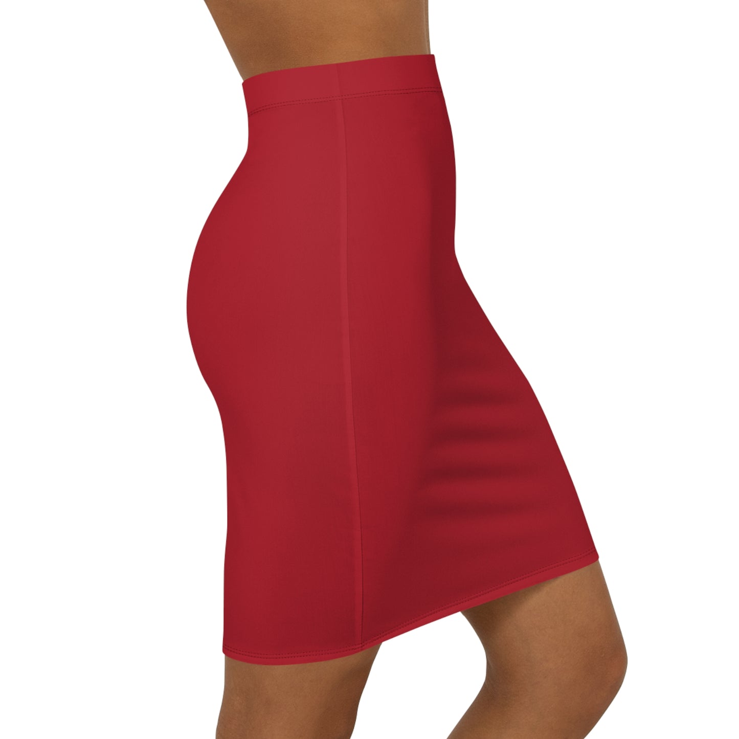 Tucson Red Midi Skirt for Women