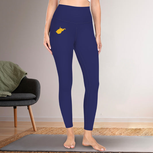 Navy WV Active Leggings