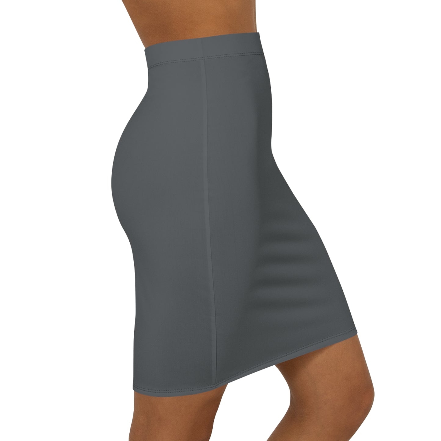 Colorado Gray Women's Mid-Waist Pencil Skirt