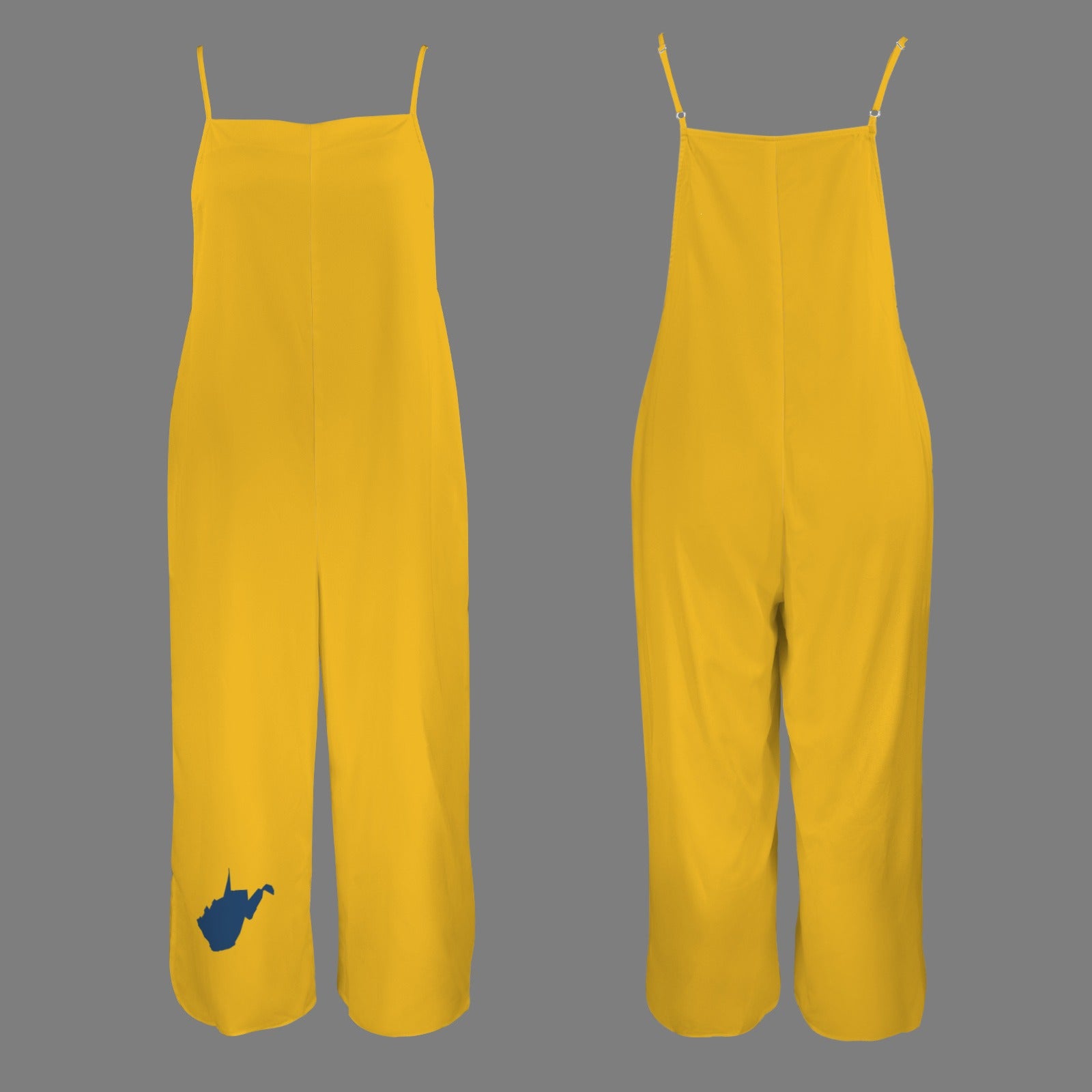 WV Wide Leg Jumpsuit, Gold