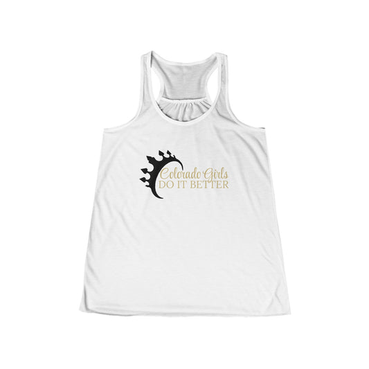 "Colorado Girls Do It Better" Flowy Racerback Tank