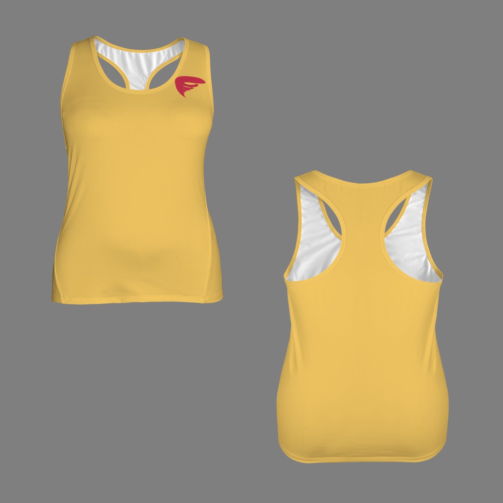 Gold Cyclone Racerback Sports Top