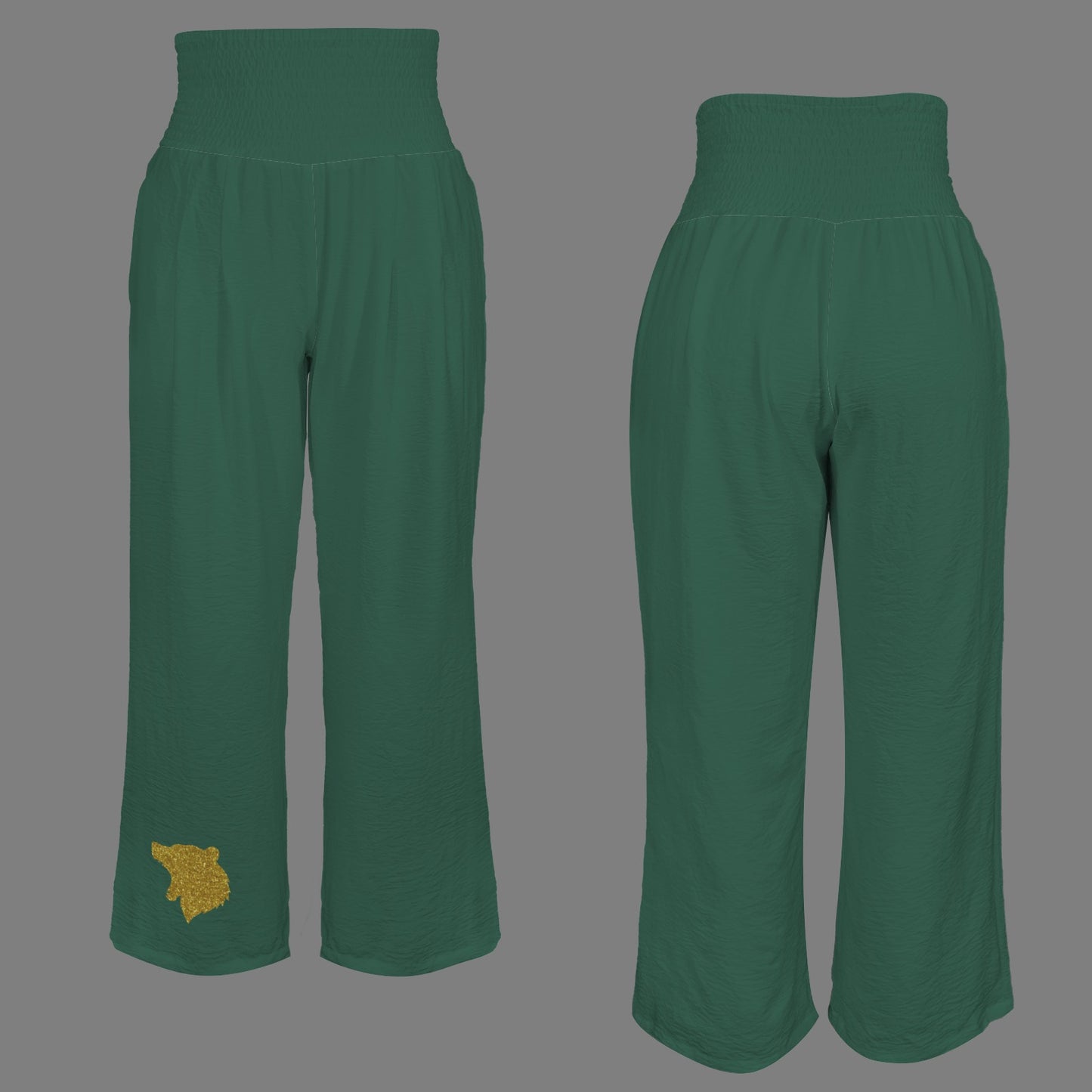 Waco Glitter Bear Pants, Green