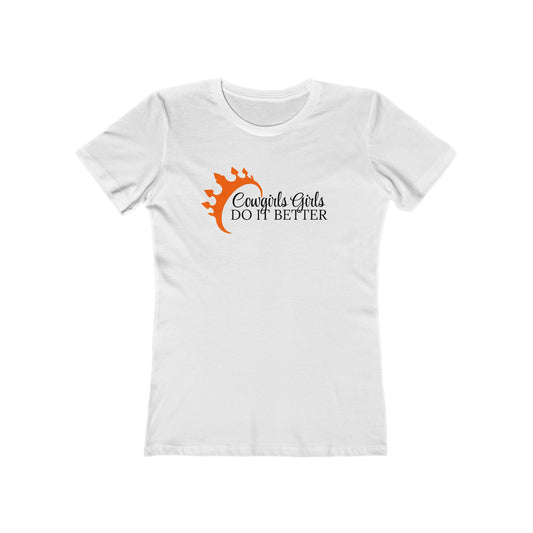 Girls Do It Better" Boyfriend Tee for Women