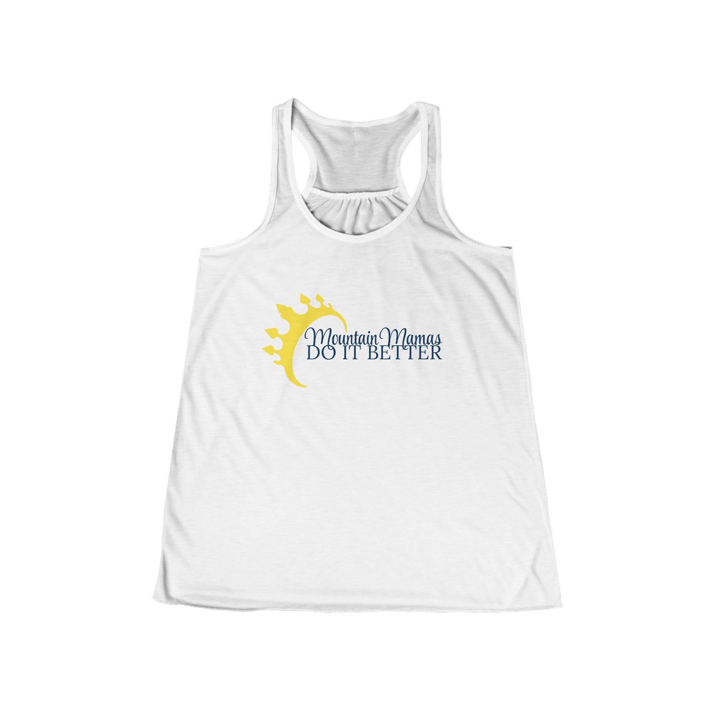 "Mountain Mamas Do It Better" Flowy Racerback Tank